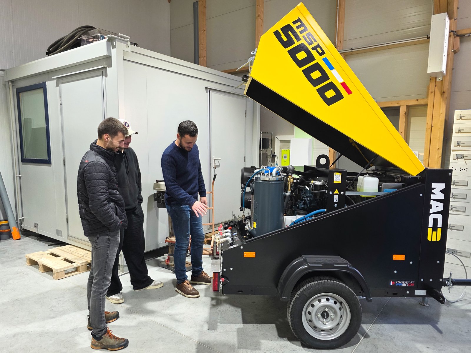 Mobiler Luftkompressor